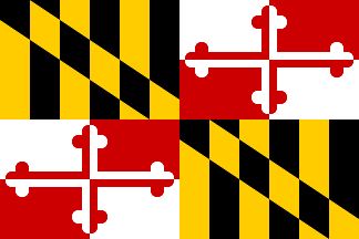 Picture of Annin Flagmakers 142382 6 ft. X 10 ft. Nyl-Glo Maryland Flag