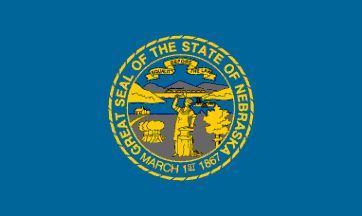 6 ft. X 10 ft. Nyl-Glo Nebraska Flag