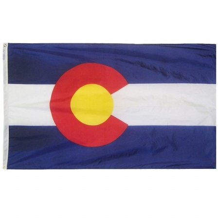 Picture of Annin Flagmakers 140660 3 ft. x 5 ft. Nyl-Glo Colorado Flag