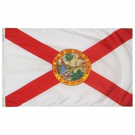 Picture of Annin Flagmakers 140960 3 ft. x 5 ft. Nyl-Glo Florida Flag