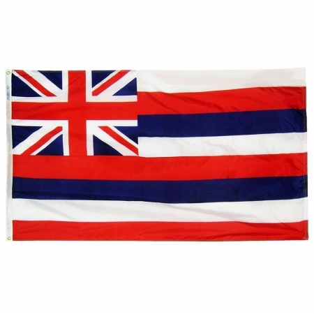 Picture of Annin Flagmakers 141260 3 ft. x 5 ft. Nyl-Glo Hawaii Flag