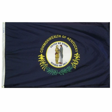 Picture of Annin Flagmakers 141960 3 ft. x 5 ft. Nyl-Glo Kentucky Flag