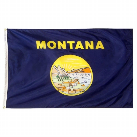 Picture of Annin Flagmakers 143160 3 ft. x 5 ft. Nyl-Glo Montana Flag