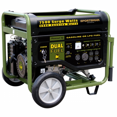 Picture of Buffalo Tools Sportsman GEN7000 GEN7500DF 13HP Gas Generator Recoil Starter