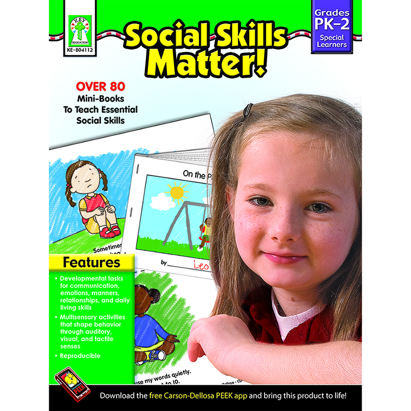 Picture of Carson Dellosa KE-804112 Social Skills Matter Books Gr Pk-2