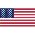 Picture of Annin Flagmakers 21800 5 ft. X 8 ft. Colonial Nyl-Glo U.S. Flag with Fringe
