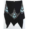 Azure Green WTLST11 Celtic Moon Black Large Top Azure Green WTLST11 Celtic Moon Black Large Top