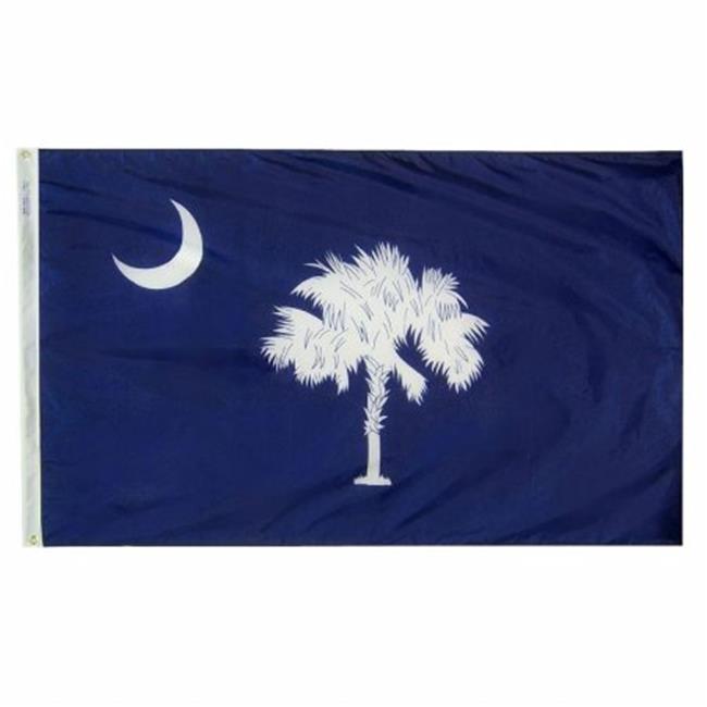 Annin Flagmakers 144860 3 ft. x 5 ft. Nyl-Glo South Carolina Flag