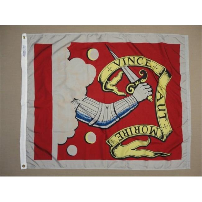 Annin Flagmakers 319726 Nyl-Glo Bedford Flag-3 ft. X 3 ft.