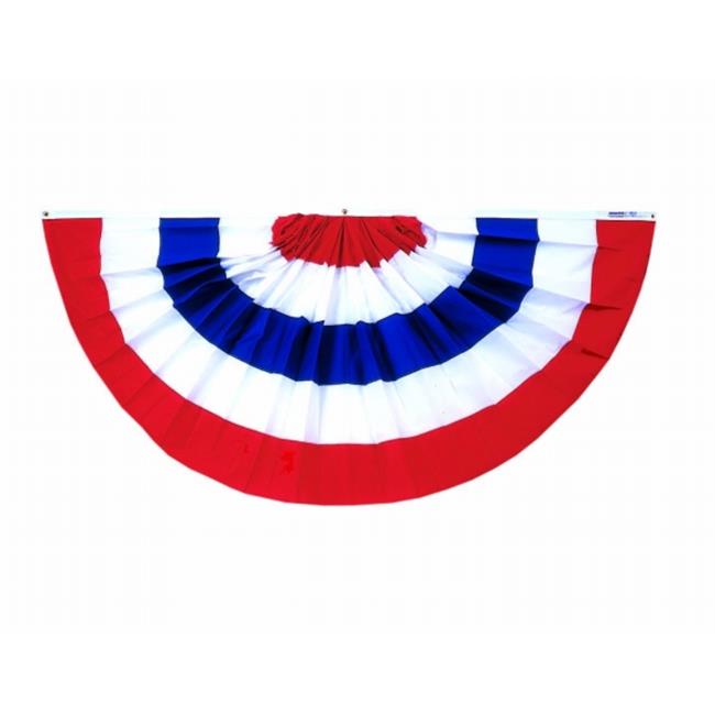 Annin Flagmakers 484900 4 x 8 Fuß Baumwolle Bettwäsche Pff-85 Plissee Vollfächer - Bild 1 von 1
