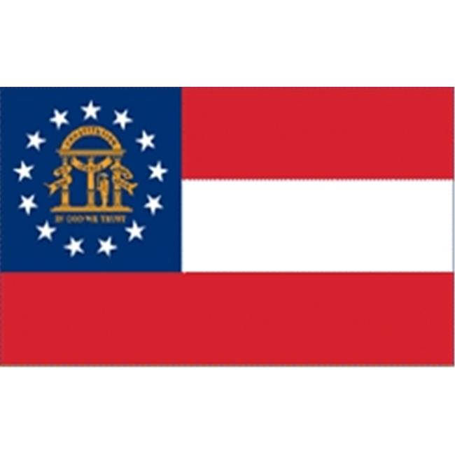 Annin Flagmakers 141164 5 ft. X 8 ft. Nyl-Glo Georgia 2003 Flag