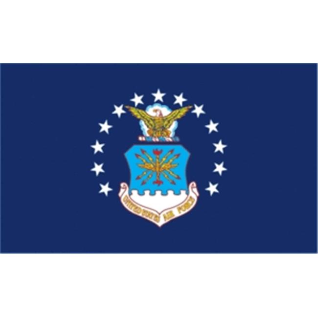 Annin Flagmakers 602 5 ft. X 8 ft. Nyl-Glo U.S. Air Force Flag