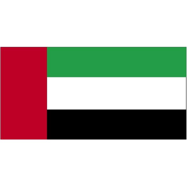 Annin Flagmakers 198796 5 ft. X 8 ft. Nyl-Glo United Arab Emirates Flag