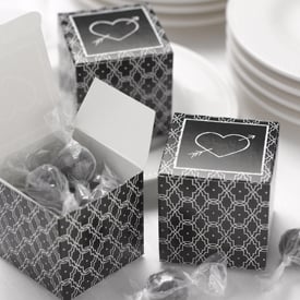 Picture of Hortense B Hewitt 31277 Retro Black and White Favor Boxes