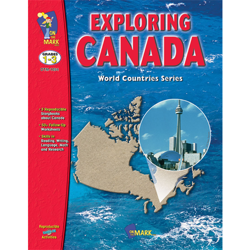 Picture of On The Mark Press OTM1054 Exploring Canada Gr. 1-3