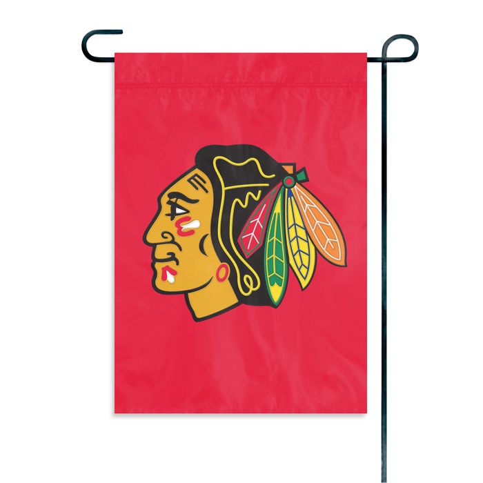 Picture of Party Animal&#44; Inc. GFBLA Garden or Window Flag - Chicago Blackhawks