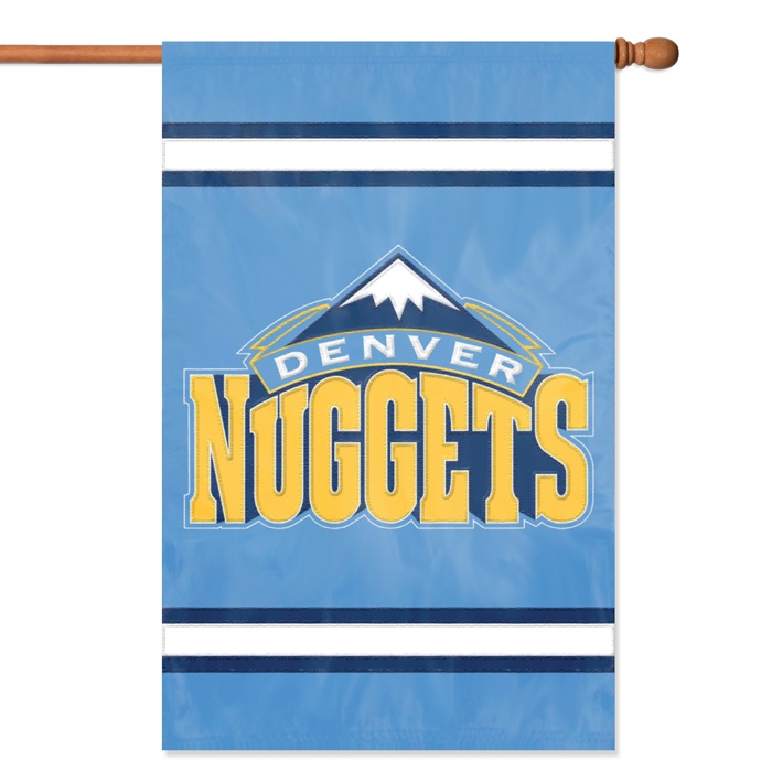 Picture of Party Animal, Inc. AFNUG Applique Banner Flag - Denver Nuggets