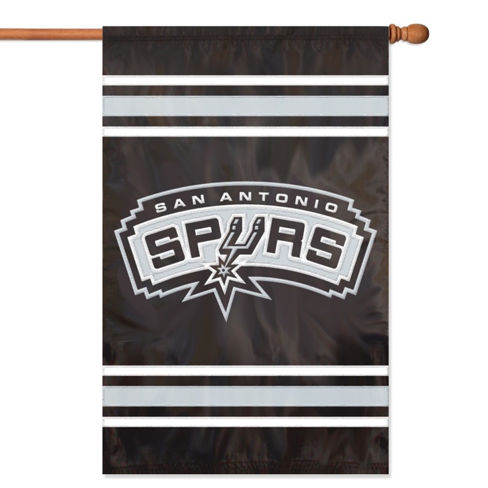 Picture of Party Animal- Inc. AFSPU Applique Banner Flag - San Antonio Spurs