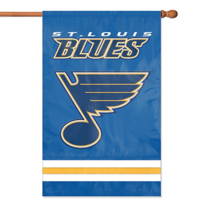 Picture of Party Animal- Inc. AFBLU Applique Banner Flag - St. Louis Blues