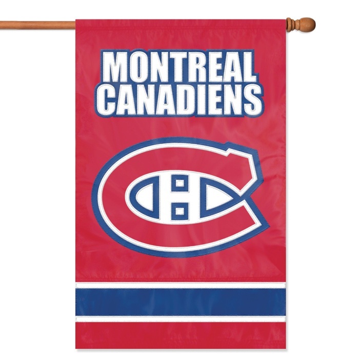 Picture of Party Animal&#44; Inc. AFCAN Applique Banner Flag - Montreal Canadiens