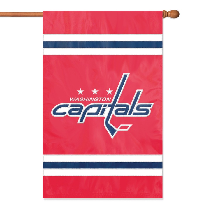 Picture of Party Animal&#44; Inc. AFCAP Applique Banner Flag - Washington Capitals