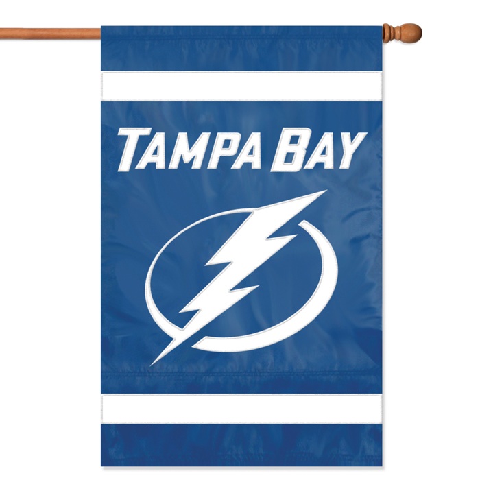 Picture of Party Animal- Inc. AFLIG Applique Banner Flag - Tampa Bay Lightning
