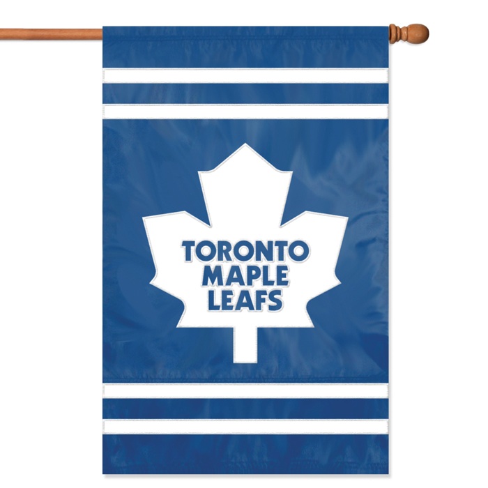 Picture of Party Animal- Inc. AFMAP Applique Banner Flag - Toronto Maple Leafs