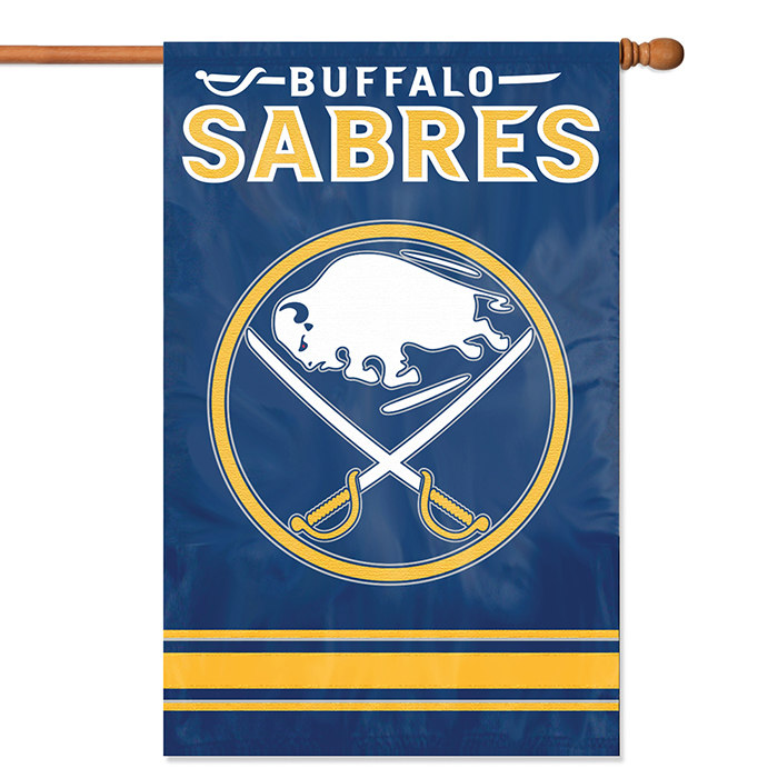 Picture of Party Animal&#44; Inc. AFSAB Applique Banner Flag - Buffalo Sabres