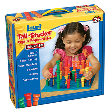 Picture of Patch Products 2446 Deluxe Tall-Stacker Pegs &amp; Pegboard Set