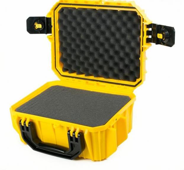 430 Case with Foam- Yellow