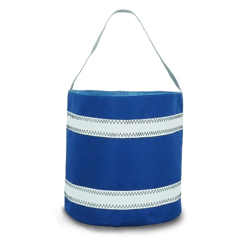 Picture of SailorBags 300-BW Bucket Bag- Blue with White stripes