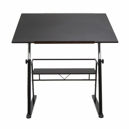 Studio Designs 13340 Zenith Drafting Table - Black
