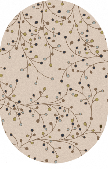 Rug ATH5116-46 Rectangle Ivory Hand Tufted Area Rug 4 ft. x 6 ft.