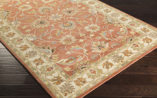 Rug CAE1124-1215 12 x 15 ft. Rectangle Red and Pink Hand Tufted Area Rug