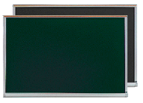Picture of AARCO Products DS1824BL Aluminum Frame Blue Porcelain Chalkboard