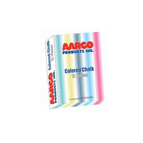 Picture of AARCO Products CCS144 Colored Chalk 144 Boxes