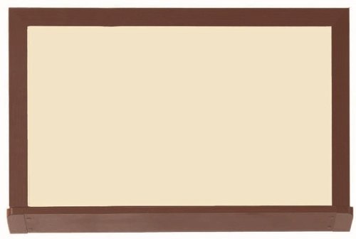 Picture of AARCO Products 420WWD2436V2 High Performance Series Wood Look (Walnut) Porcelain Markerboard