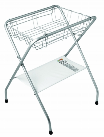 PRIMO 345 Folding Bath Stand - Folding Bath Stand Silver/Gray -  Primo Baby, PRI-345