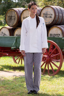 Picture of Uncommon Threads 4001-4009 Baggy Chef Pant in Houndstooth - 5XLarge