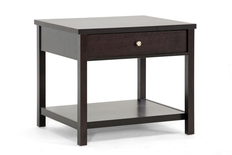 Picture of Wholesale Interiors ST-002-AT Nashua Brown Modern Accent Table and Nightstand