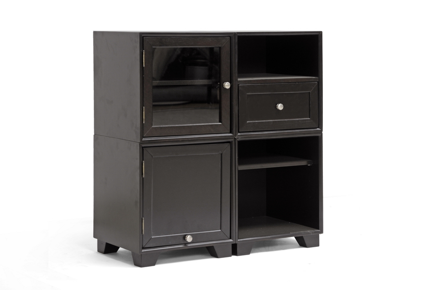 Bolton Dark Brown Modular Storage Cabinet RTM254202