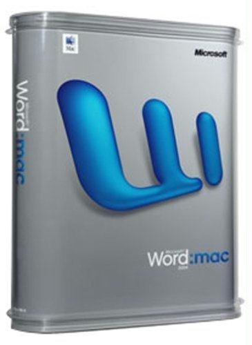 Picture of Microsoft Corp. 110258 Microsoft Word 2004 Mac Upgrade
