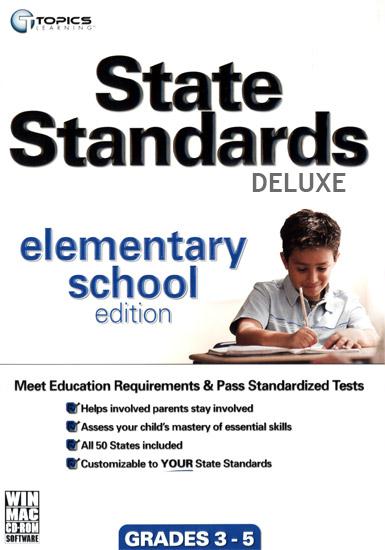Picture of TOPICS Entertainment 186202 State Standards Deluxe- Elementary School Edition