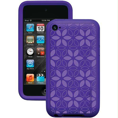 Picture of XtremeMac 201922 XtremeMac iPod Touch 4G Tuffwrap Tatu Skin Case - IPT-TT4-33 - Purple