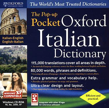 Picture of Oxford University Press 32886 Oxford Italian Pocket Dictionary