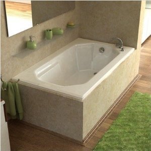 Tubs 3660M Mirage 36 x 60 x 23 Rectangular Soaking Bathtub