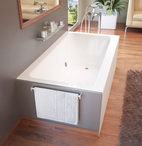Picture of Atlantis Tubs 3060SHAL Soho 30 x 60 x 20 - Inch Rectangular Air Jetted Bathtub