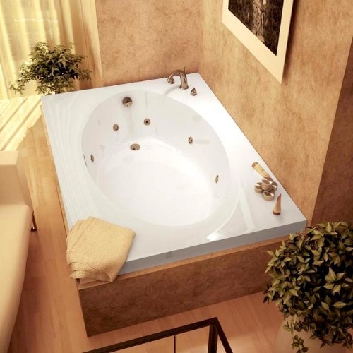 Tubs 4272VCWL Vogue 42 x 72 x 23 - Inch Rectangular Whirlpool Jetted Bathtub