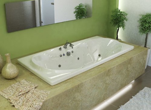 Tubs 4272WWL Whisper 42 x 72 x 23 - Inch Rectangular Whirlpool Jetted Bathtub