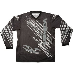 31377 Fate Jersey - Black  And  Grey - 3Xl